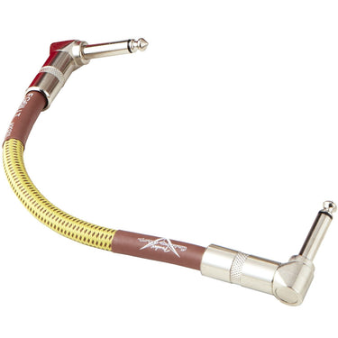 Cable Fender Custom Shop Plug A Plug 15cm Tejido Para Parcheo 0990820045